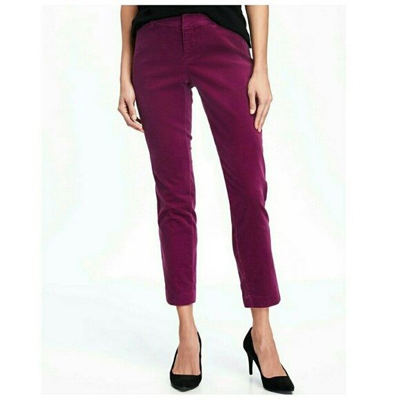 old navy velvet pants